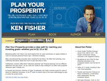 Tablet Screenshot of planyourprosperity.com